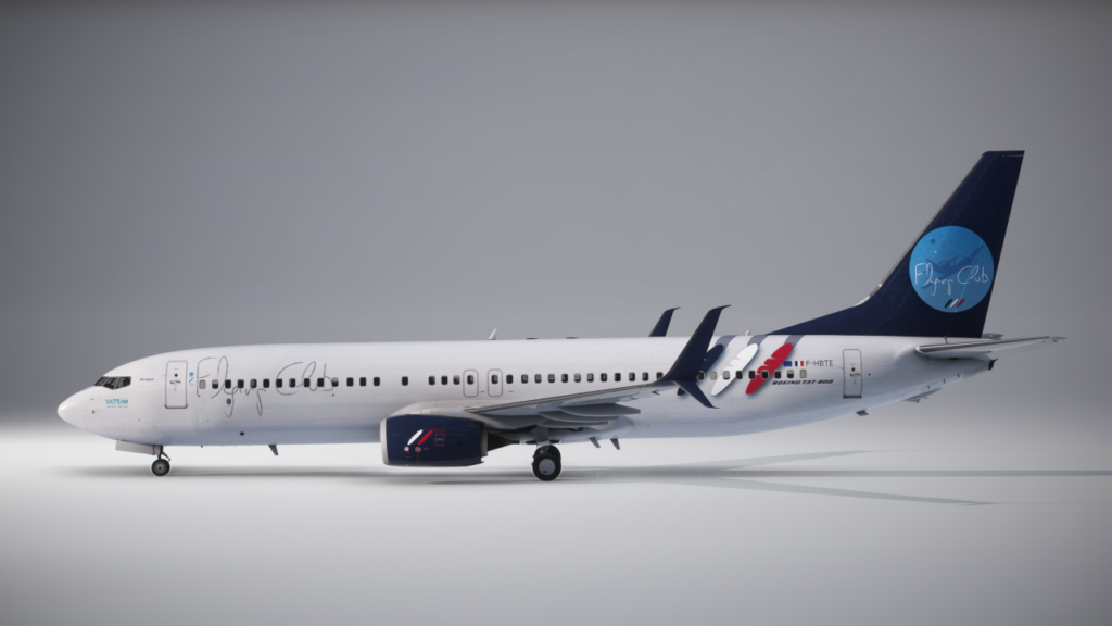 PMDG B738 – F-HBTE