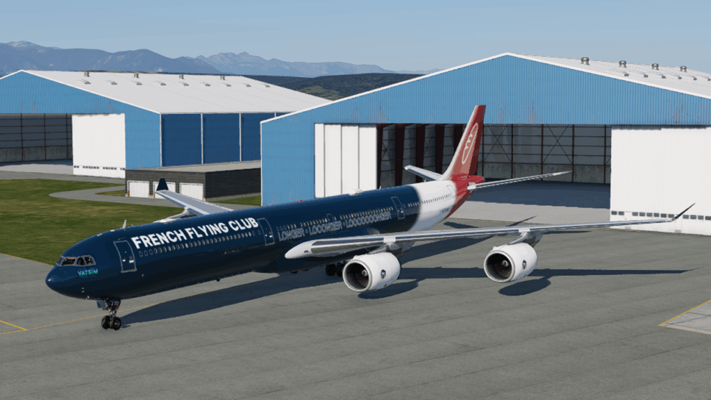 ToLiss A346 F-HBTQ