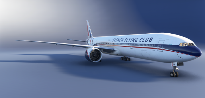 PMDG B77W – F-HBTW